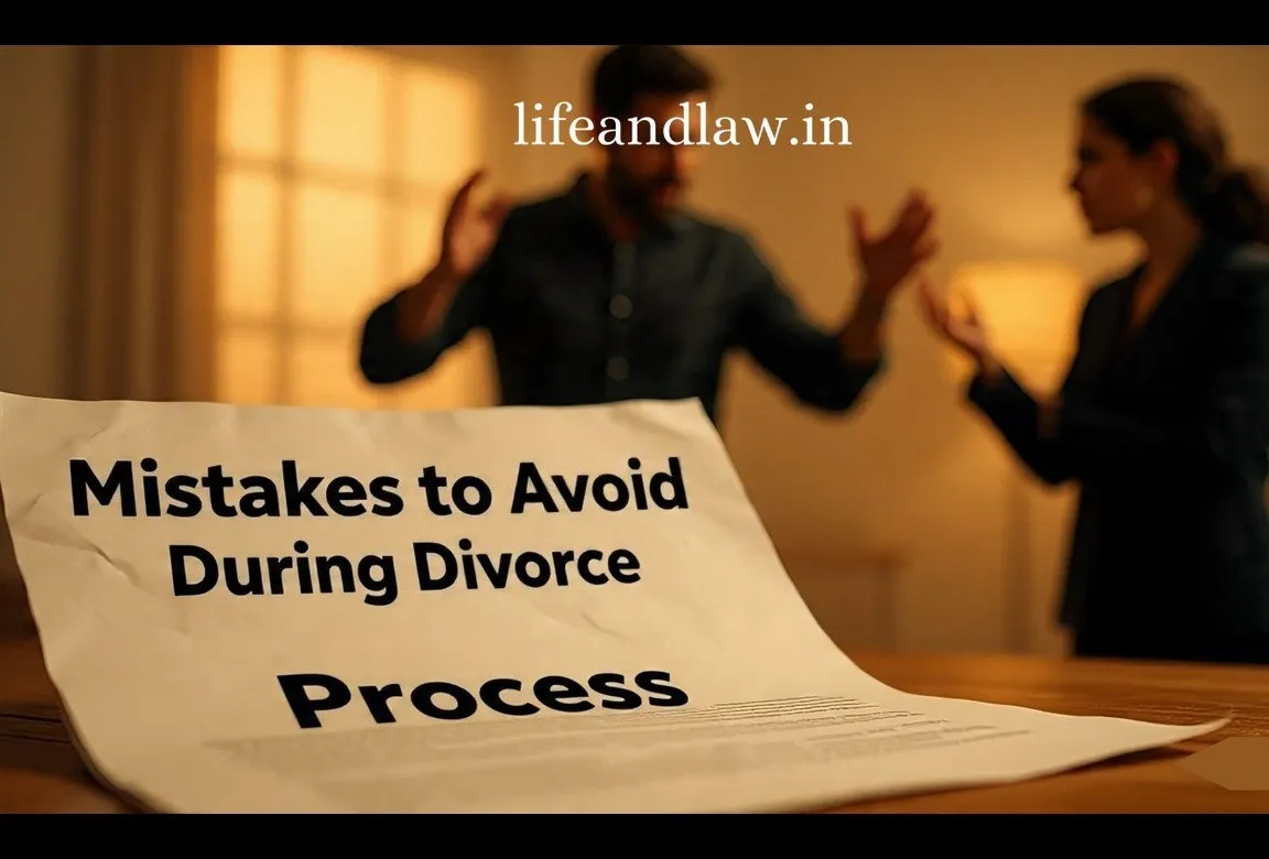 5 Mistakes to Avoid During the Divorce Process