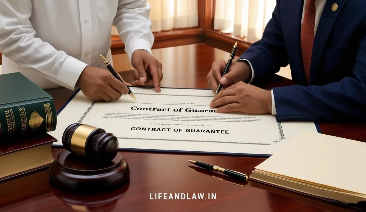 हमी करार: हमीदाराच्या कायदेशीर जबाबदाऱ्या आणि हक्क (Contract of Guarantee: Legal Responsibilities and Rights of a Surety)