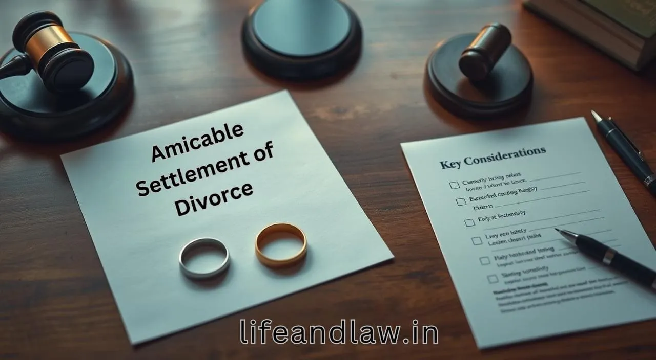 Divorce Settlement: Reaching an Amicable Agreement