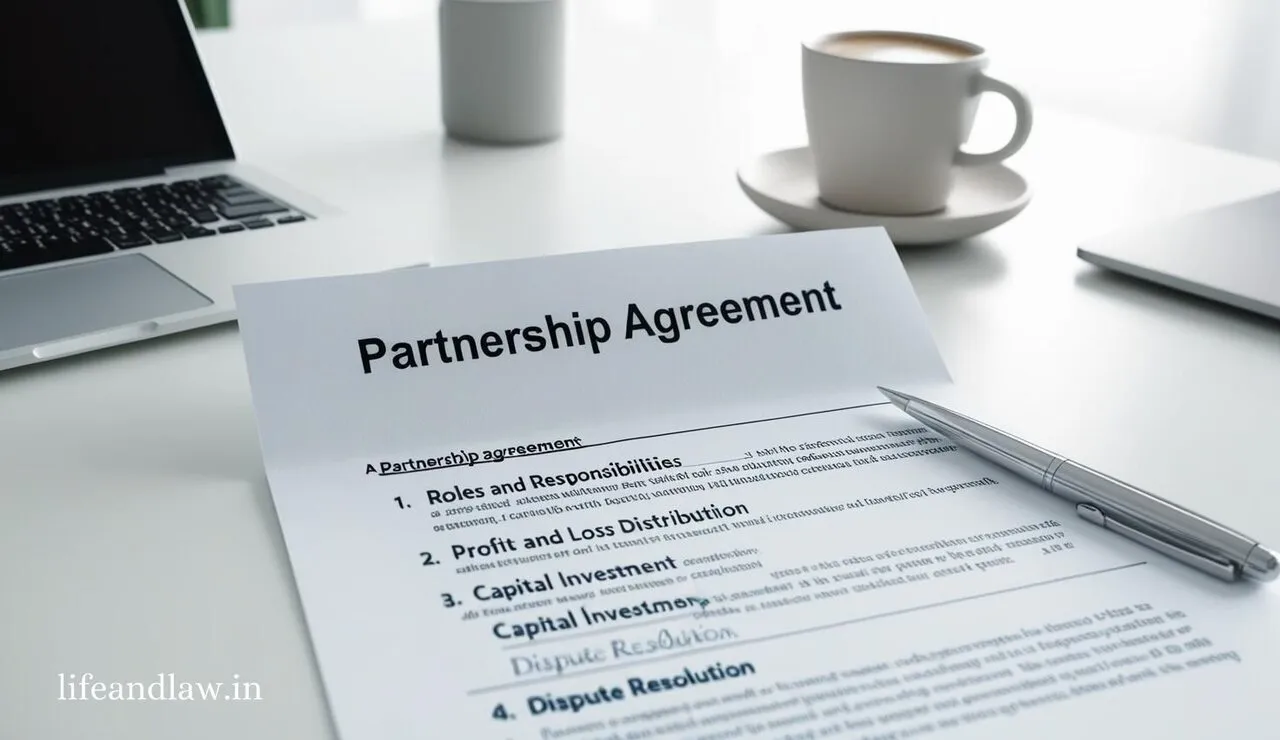 Importance of Partnership Agreement and Essential Clauses: A Legal Perspective - भागीदारी कराराचे महत्त्व आणि आवश्यक अटी: कायदेशीर दृष्टिकोन
