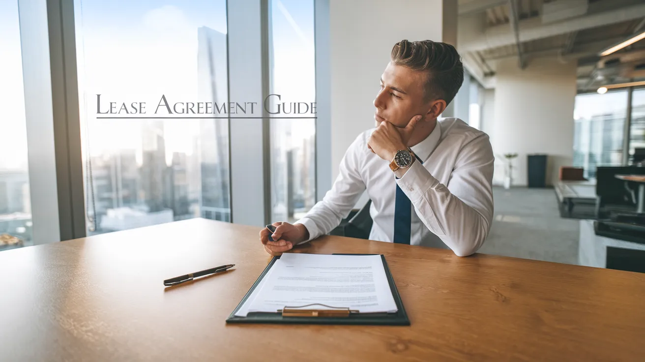 Lease Agreement: Information and Precautions Before Signing