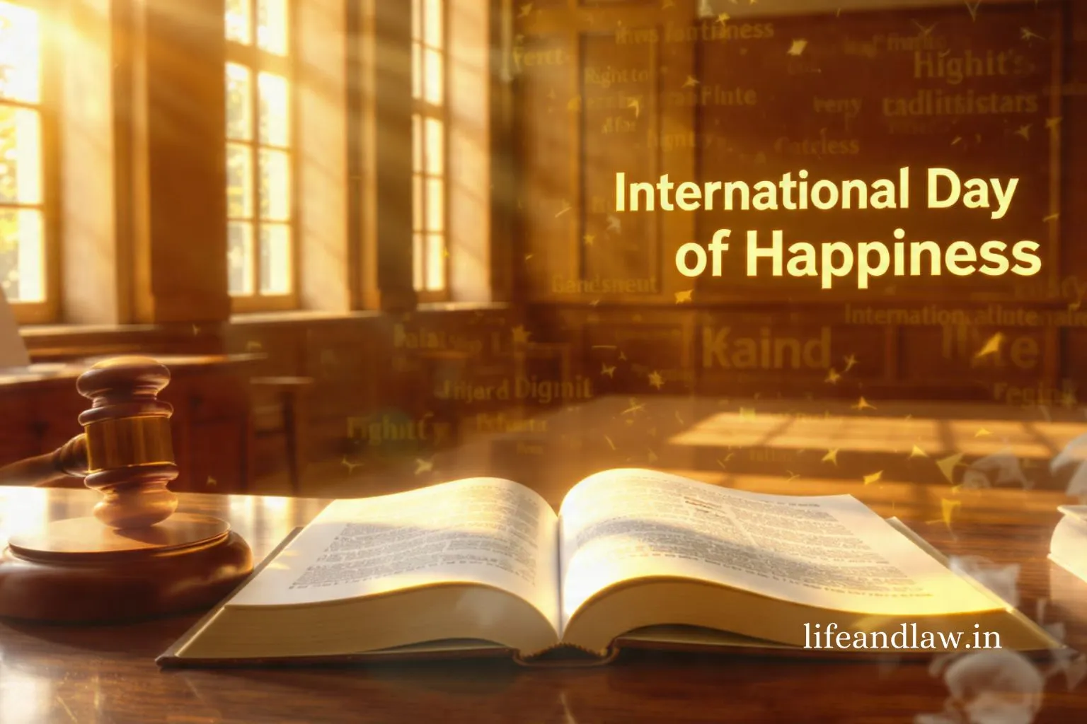 Happiness: A Right to Joy, Guaranteed by Law!
