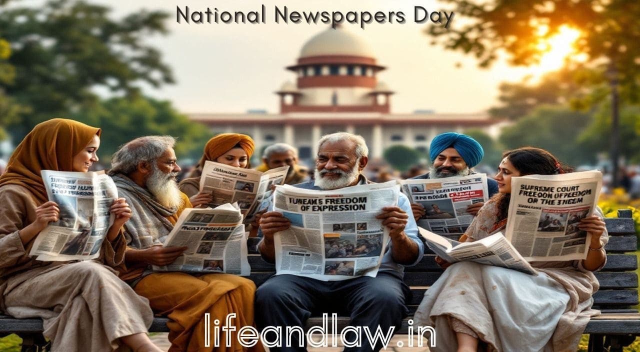 भारतीय वृत्तपत्र दिन आणि अभिव्यक्ती स्वातंत्र्य : लोकशाहीचा आधारस्तंभ (Indian Newspaper Day and Freedom of Expression: The Pillar of Democracy )